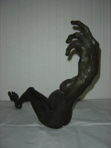 Sculpture titled "Male Pregnancy 1" by Horatiu Bob, Original Artwork