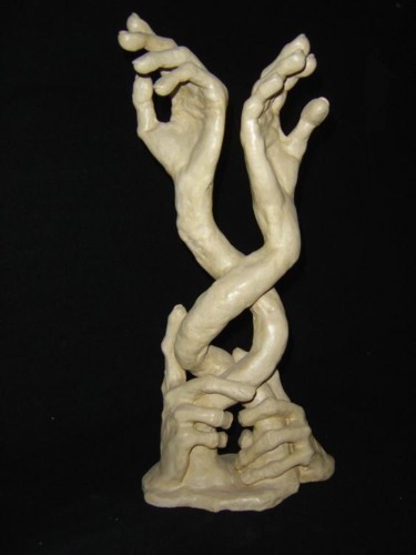 Sculpture titled "Infinite Dream" by Horatiu Bob, Original Artwork