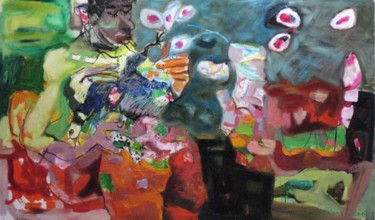 제목이 "A la folie, passion…"인 미술작품 Hortense Garand Vernaison로, 원작, 기름