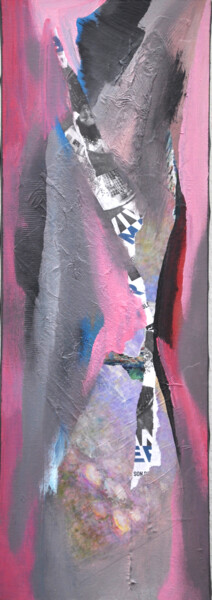 Peinture intitulée "Le tourniquet de Vi…" par Véronique Huchet, Œuvre d'art originale, Acrylique Monté sur Châssis en bois