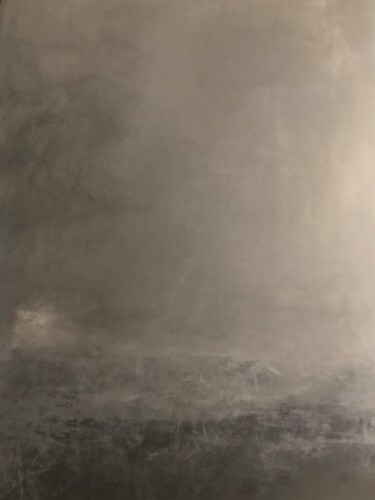 Peinture intitulée "Nuit et brouillard" par Hugo Bartoli, Œuvre d'art originale, Acrylique