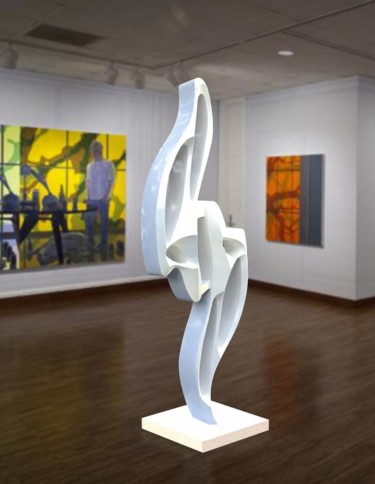 Escultura titulada "Harmony" por Hunter Brown, Obra de arte original, Acero inoxidable