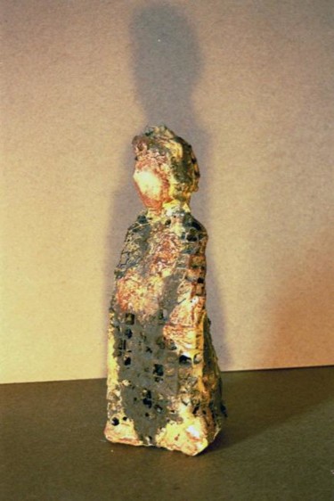 Sculpture titled "un ange" by Isabelle Motte, Original Artwork, Paper