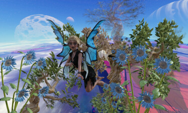 Digital Arts titled "The Fae" by Rikkihop, Original Artwork, 2D Digital Work