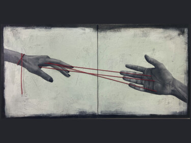 Pintura titulada "Hands" por Ida Vorobieva, Obra de arte original, Oleo