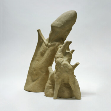 Скульптура под названием "Vallauris" - Ielizaveta Portnova, Подлинное произведение искусства, Керамика
