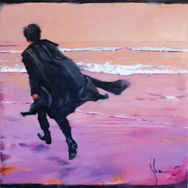 Schilderij getiteld "The Tide" door Igor Shulman, Origineel Kunstwerk, Olie