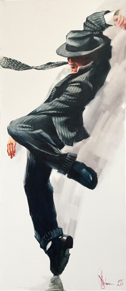 "Street dancer #6." başlıklı Tablo Igor Shulman tarafından, Orijinal sanat, Petrol