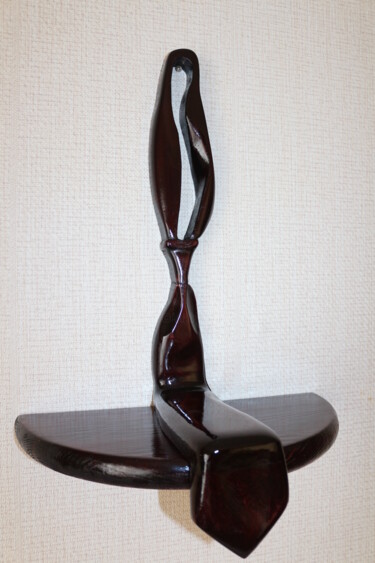 Художественная композиция под названием "Полка - галстук" - Игорь Сурков, Подлинное произведение искусства, Мебель