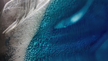 Φωτογραφία με τίτλο "Buubles Blue" από Igzotic, Αυθεντικά έργα τέχνης, Ψηφιακή φωτογραφία
