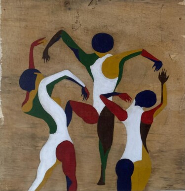 Malerei mit dem Titel "The dance" von Ilaria Sartini, Original-Kunstwerk, Acryl