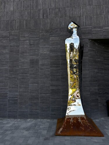 Скульптура под названием ""Unity"." - Ілля Трофимчук, Подлинное произведение искусства, Нержавеющая сталь