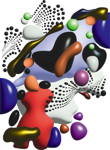 Digitale Kunst mit dem Titel "Aries 3" von Ilona Matushkova, Original-Kunstwerk, 3D Modellierung