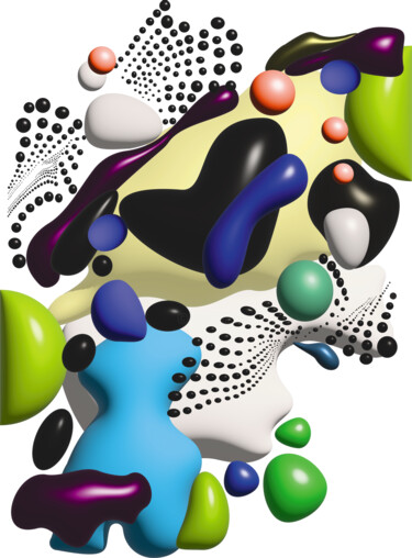 Digitale Kunst mit dem Titel "Aries 5" von Ilona Matushkova, Original-Kunstwerk, 3D Modellierung
