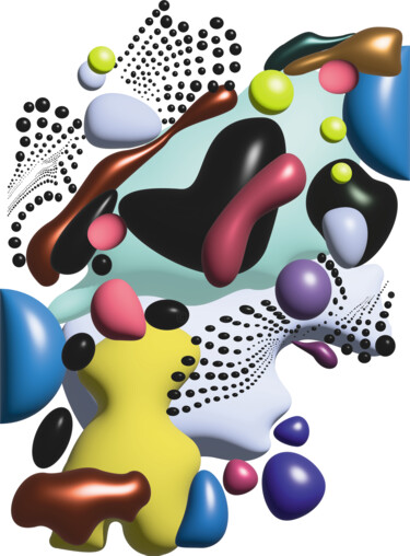Digitale Kunst mit dem Titel "Aries 10" von Ilona Matushkova, Original-Kunstwerk, 3D Modellierung
