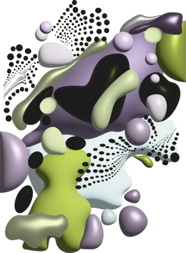 Digitale Kunst mit dem Titel "Aries 23" von Ilona Matushkova, Original-Kunstwerk, 3D Modellierung