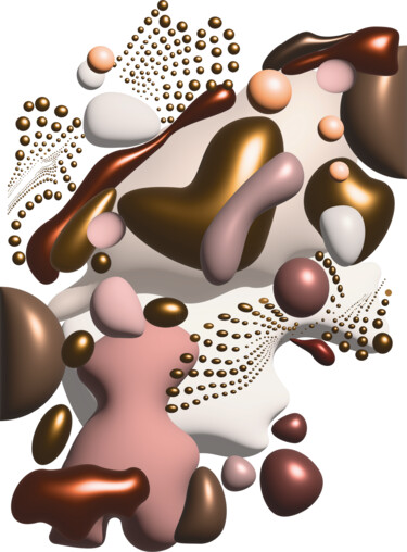 Цифровое искусство под названием "Aries 24" - Ilona Matushkova, Подлинное произведение искусства, 3D моделирование