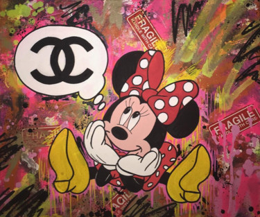 Minnie Mouse Chanel, Collages by Adriano Cuencas