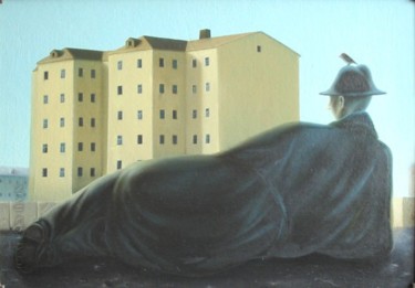 Картина под названием "Утро" - Алексей Ильин, Подлинное произведение искусства, Другой