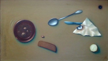Картина под названием "Трапеза" - Алексей Ильин, Подлинное произведение искусства, Другой