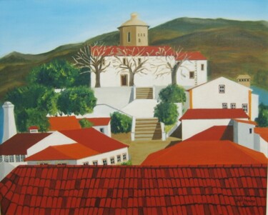 Schilderij getiteld "Dornes, Ferreira do…" door Inês Dourado, Origineel Kunstwerk, Olie