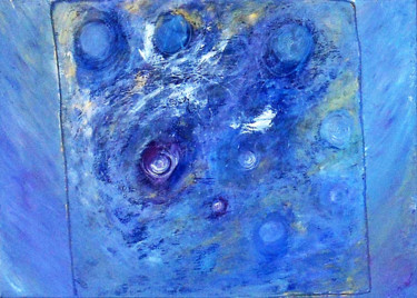 Картина под названием "Universe" - Maja Šmid, Подлинное произведение искусства, Акрил