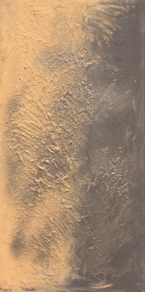 Painting titled "Paesaggio Lunare" by Beatrice Roman, Original Artwork, Acrylic