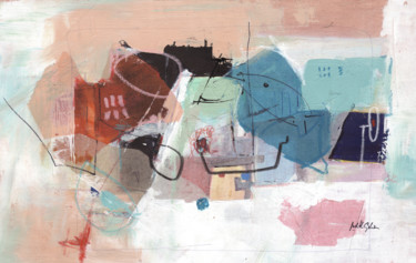 Malarstwo zatytułowany „Chaos and disorder” autorstwa Judith Galiza, Oryginalna praca, Akryl Zamontowany na Karton