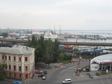 "Вид на порт" başlıklı Fotoğraf Себини tarafından, Orijinal sanat, Dijital Fotoğrafçılık