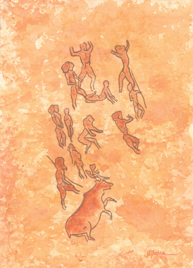 "Celebration of a su…" başlıklı Tablo Inna Granat tarafından, Orijinal sanat, Pastel