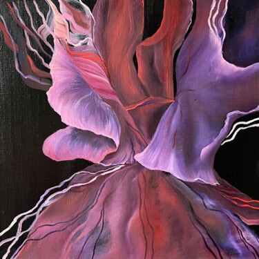 Schilderij getiteld "Fire in My Heart III" door Inna Sumina, Origineel Kunstwerk, Olie