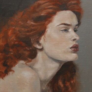 Painting titled "Lana" by Insideyoureyes, Original Artwork, Oil