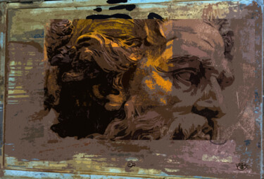 Arte digitale intitolato "Ulysse" da Artusnow, Opera d'arte originale, Collage digitale