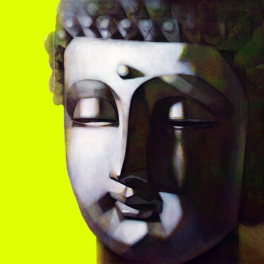 Malerei mit dem Titel "Buddha Dream 2, ver…" von Ira Tsantekidou, Original-Kunstwerk, Acryl