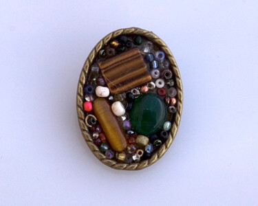 Design intitulée "Brooch from the col…" par Irena Zelickman, Œuvre d'art originale, Bijoux