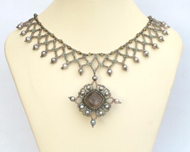 "Silver star necklace" başlıklı Design Irena Zelickman tarafından, Orijinal sanat, Takı