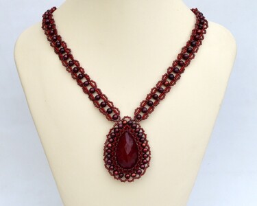 Design / Projektowanie użytkowe zatytułowany „Classic style neckl…” autorstwa Irena Zelickman, Oryginalna praca, Biżuteria