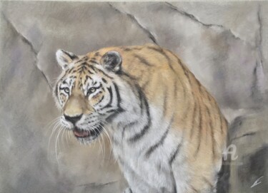 "Tigre" başlıklı Resim Irene_art tarafından, Orijinal sanat, Pastel