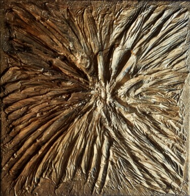 Картина под названием "Золото скифов" - Ирина Вишнякова, Подлинное произведение искусства, Акрил