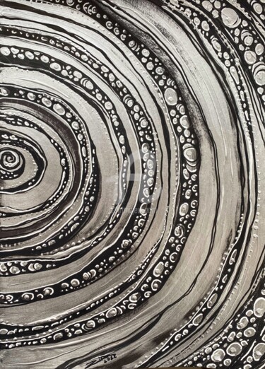 "Silver" başlıklı Dijital Sanat Irina Ziborova tarafından, Orijinal sanat, Akrilik