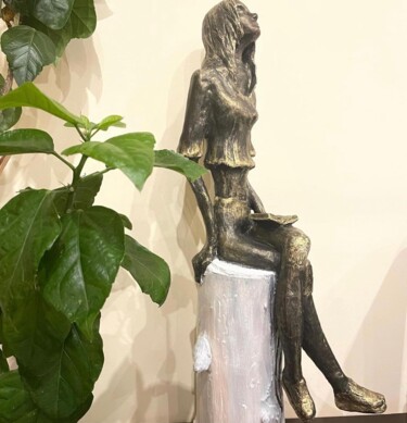 Sculptuur getiteld "Sculpture 1" door Irina Ges, Origineel Kunstwerk, Klei