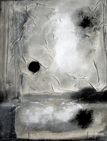 Картина под названием "Homeless FGK ( Home…" - Irvin Grassi, Подлинное произведение искусства, Коллажи Установлен на картон