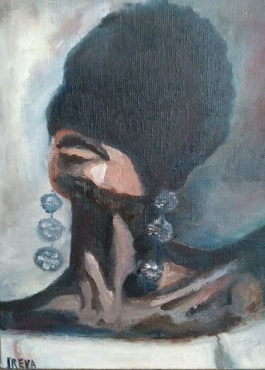 Ζωγραφική με τίτλο "Agata" από Irena, Αυθεντικά έργα τέχνης, Λάδι