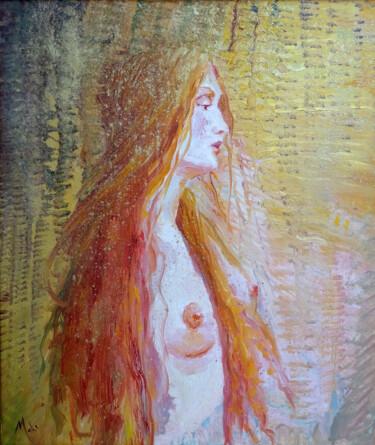 Peinture intitulée "⭐️Poussière d'Étoile…" par Isabel Mahe, Œuvre d'art originale, Huile
