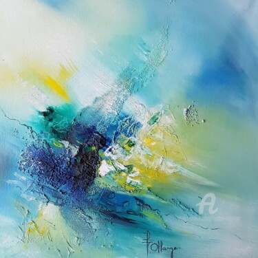 Картина под названием "Caribbean Colors N°…" - Isabel Ollange, Подлинное произведение искусства, Масло