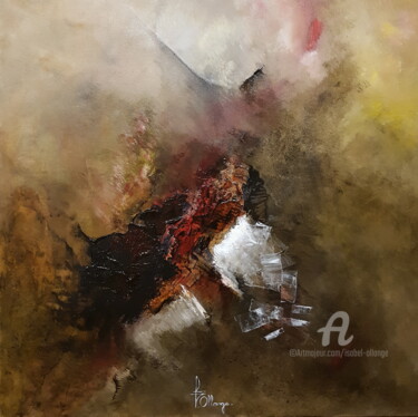 Peinture intitulée "Résurgence" par Isabel Ollange, Œuvre d'art originale, Huile