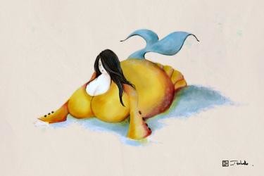 Arts numériques intitulée "Sirène" par Isabelle-Creations, Œuvre d'art originale