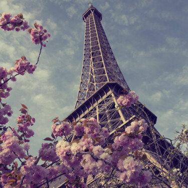 Photographie intitulée "Tour Eiffel" par Isabelle Partoski, Œuvre d'art originale