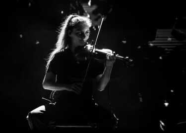 摄影 标题为“La violoniste” 由Isabelle Pautrot, 原创艺术品, 数码摄影