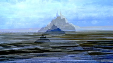 Photography titled "mont-st-michel.jpg" by Isabelle Renimel, Original Artwork